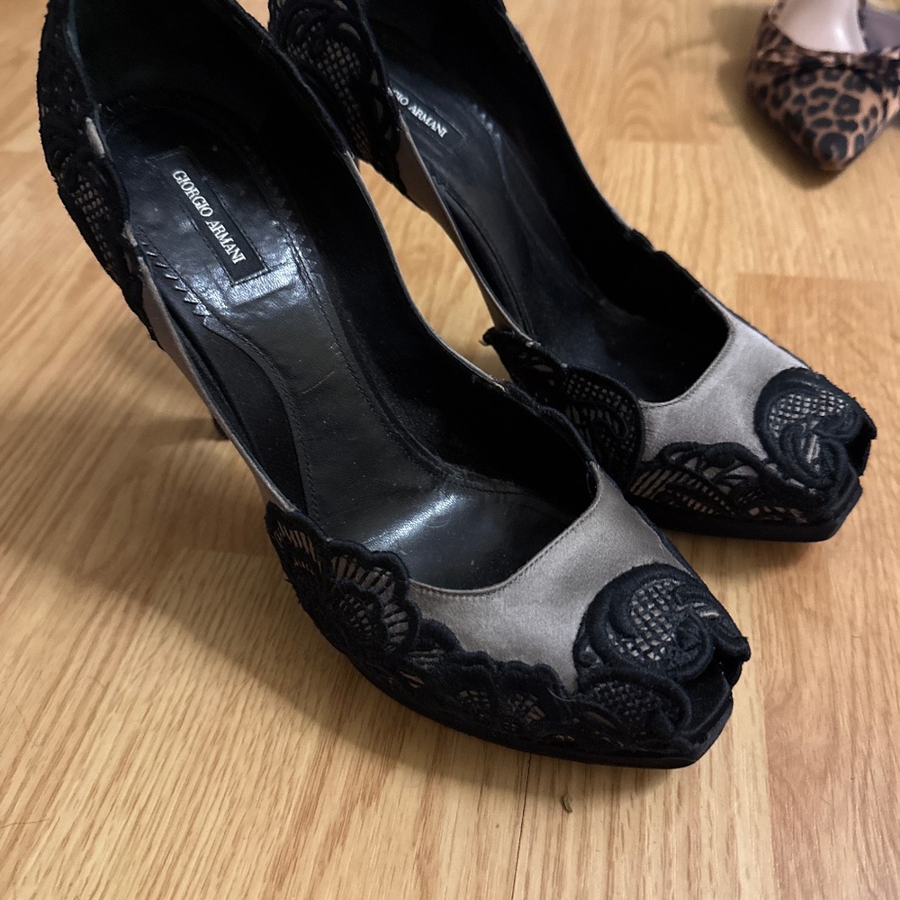 Armani heels 7 1/2